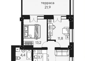 Продается 3-ком. квартира, 75.3 м2, Новосибирск, ЖК Инские Холмы