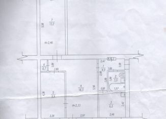 Продается 3-ком. квартира, 55.3 м2, Кемеровская область, улица Победы, 3