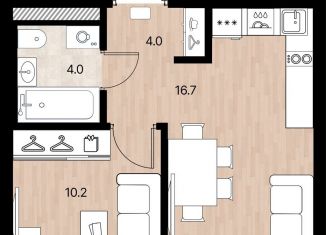 Продажа однокомнатной квартиры, 34.9 м2, Санкт-Петербург, метро Лиговский проспект, Лиговский проспект, 1