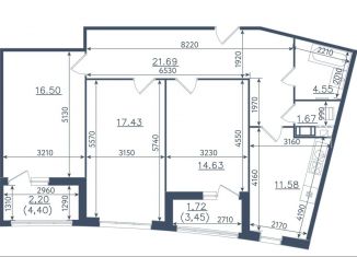 Продам 3-комнатную квартиру, 92 м2, Сестрорецк