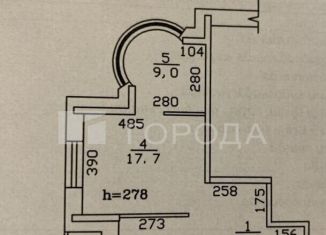 Продам двухкомнатную квартиру, 60 м2, Московская область, улица Кирова, 9