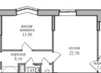 3-ком. квартира на продажу, 82.1 м2, посёлок Парголово, Заречная улица, 40к1, ЖК Северная Долина