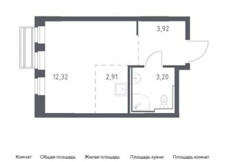 Продаю 1-комнатную квартиру, 50.2 м2, Москва, жилой комплекс Квартал Домашний, 2, ЮВАО