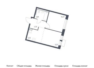 1-ком. квартира на продажу, 34.7 м2, Москва, жилой комплекс Молжаниново, к5, Молжаниновский район