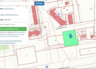 Продается участок, 23 сот., Ростов-на-Дону, Ворошиловский район, Космическая улица, 2