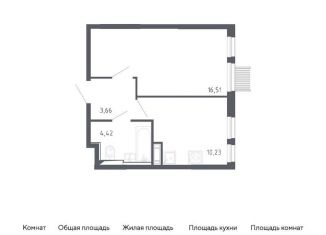 Продается 1-комнатная квартира, 34.8 м2, Москва, Ленинградское шоссе, 229Ак2, Молжаниновский район