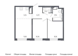 Продается двухкомнатная квартира, 50.2 м2, Москва, Ленинградское шоссе, 229Ак1