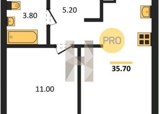 Продается 1-ком. квартира, 35.7 м2, Новосибирская область, автодорога № 11