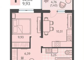 Продажа 1-ком. квартиры, 33.5 м2, Краснодар