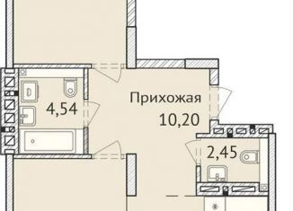 Продаю двухкомнатную квартиру, 77.5 м2, Новосибирск, улица Дуси Ковальчук, 248/1