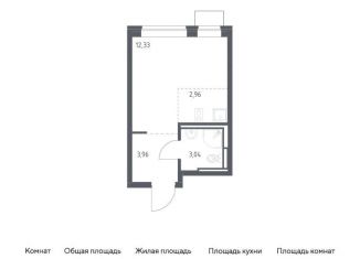 Продается квартира студия, 22.3 м2, Ленинский городской округ, жилой комплекс Богдановский Лес, 7.1