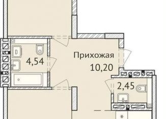 Продам 2-ком. квартиру, 77.4 м2, Новосибирск, метро Заельцовская, улица Дуси Ковальчук, 248/1