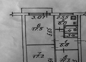 Продается 3-ком. квартира, 63 м2, Вологодская область, улица Яшина, 14