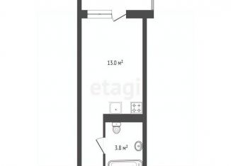 Продажа квартиры студии, 24 м2, Красноярск, Караульная улица, 39/3, Центральный район