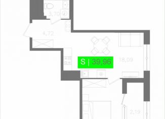 Продаю 1-комнатную квартиру, 40 м2, Санкт-Петербург, Московское шоссе, 13ВА, метро Звёздная