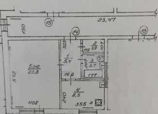 1-ком. квартира на продажу, 42.8 м2, Калининградская область, улица Аксакова, 110