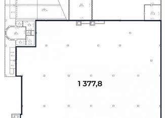 Продажа помещения свободного назначения, 1377.8 м2, Ростов-на-Дону, улица Оганова, 20с8, Октябрьский район
