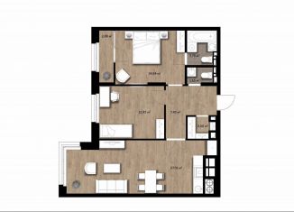 Продам двухкомнатную квартиру, 70.3 м2, Рязань, Гражданская улица, 19