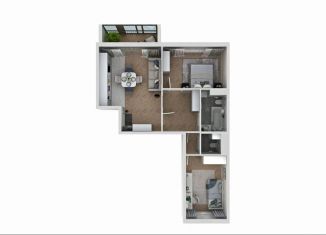 Продам 2-комнатную квартиру, 64 м2, Миасс