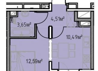 Продаю 1-ком. квартиру, 34.3 м2, Иркутск, улица Сибирских Партизан, 1А/1