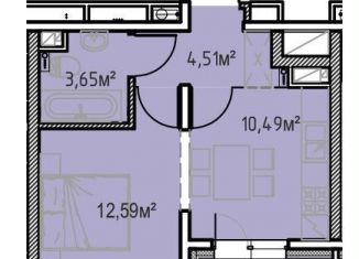 Продам однокомнатную квартиру, 34.3 м2, Иркутск, улица Сибирских Партизан, 1А/1