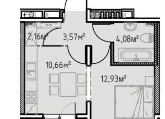 Продам однокомнатную квартиру, 36.5 м2, Иркутск, улица Сибирских Партизан, 1А/1