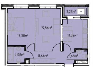 Продается двухкомнатная квартира, 59.7 м2, Иркутск, улица Сибирских Партизан, 1А/1
