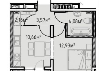 Продается 1-комнатная квартира, 36.5 м2, Иркутск, улица Сибирских Партизан, 1А/1