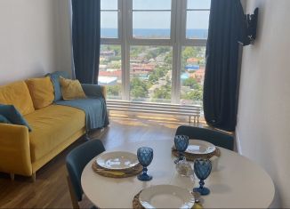 Продажа 1-ком. квартиры, 43 м2, Анапа, улица Толстого, 130к2, ЖК Огни Анапы