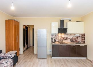 Продажа квартиры студии, 27 м2, Тюмень, Обдорская улица, 1к1, ЖК Клевер Парк