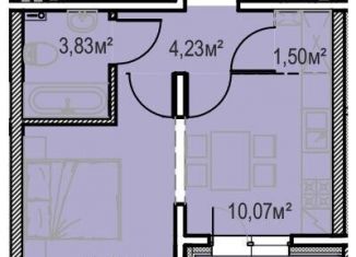 1-ком. квартира на продажу, 35.1 м2, Иркутск, улица Сибирских Партизан, 1А/1