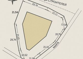 Продажа земельного участка, 20 сот., поселок городского типа Афипский, улица Мира, 1