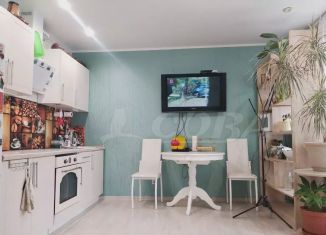 Квартира на продажу студия, 26.5 м2, Тюмень, Обдорская улица, 1к1, ЖК Клевер Парк