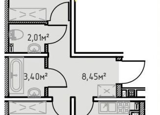 2-ком. квартира на продажу, 64 м2, Иркутск, улица Сибирских Партизан, 1А/1