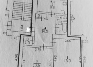 Продаю 2-ком. квартиру, 57.1 м2, Кронштадт, Посадская улица, 3