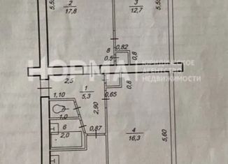 Продаю 3-комнатную квартиру, 61.6 м2, Октябрьский, 25-й микрорайон, 22