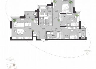 Продажа 3-комнатной квартиры, 118.5 м2, Тула, Советский территориальный округ, улица Фридриха Энгельса, 70А