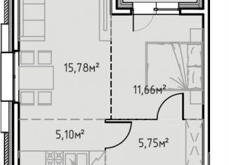 1-ком. квартира на продажу, 45 м2, Иркутск, улица Сибирских Партизан, 1А/1