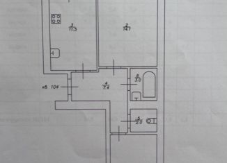 Продажа двухкомнатной квартиры, 50.5 м2, Татарстан, Дубравная улица, 2Д