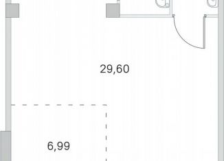 Продажа помещения свободного назначения, 41.3 м2, посёлок Стрельна, проспект Будённого, 24к4