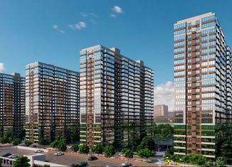 Продажа 2-комнатной квартиры, 57.1 м2, Краснодар, Конгрессная улица, 43к1, ЖК Отражение