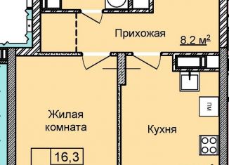 Продаю 1-комнатную квартиру, 41.1 м2, Нижний Новгород, ЖК Цветы-2, жилой комплекс Цветы-2, 10