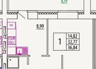 Продаю однокомнатную квартиру, 36.8 м2, Архангельск, ЖК Легенда, улица Прокопия Галушина, 18