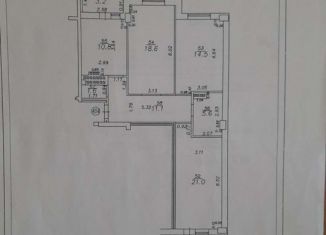 Продаю трехкомнатную квартиру, 83.2 м2, Самара, Пионерская улица, 100, ЖК Воскресенский