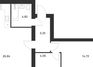 Продается 1-ком. квартира, 55.7 м2, Тульская область