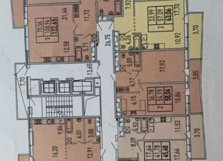 3-комнатная квартира на продажу, 108.1 м2, Краснодар, Старокубанская улица, 139/1, ЖК Элегант