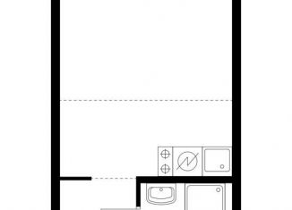 Квартира на продажу студия, 19.9 м2, рабочий посёлок Дрожжино, территория Бутово Парк 2, 9-10.2