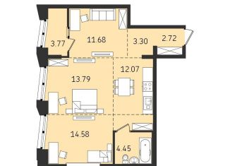 Продажа 3-комнатной квартиры, 66.1 м2, Хабаровский край, Албанский переулок