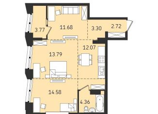 Продам 3-комнатную квартиру, 65.9 м2, Хабаровск, Албанский переулок