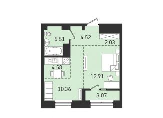 Продается двухкомнатная квартира, 43 м2, Хабаровск, Албанский переулок